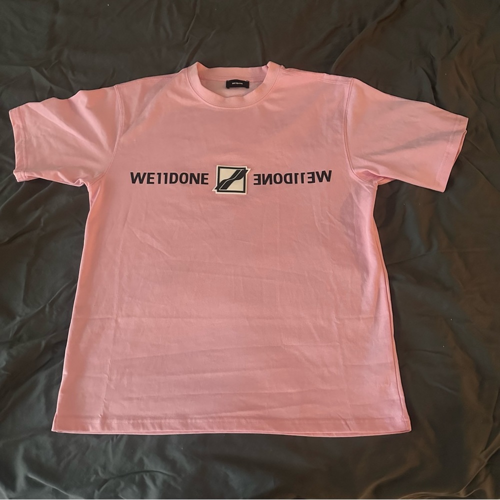 We11done Pink Tee